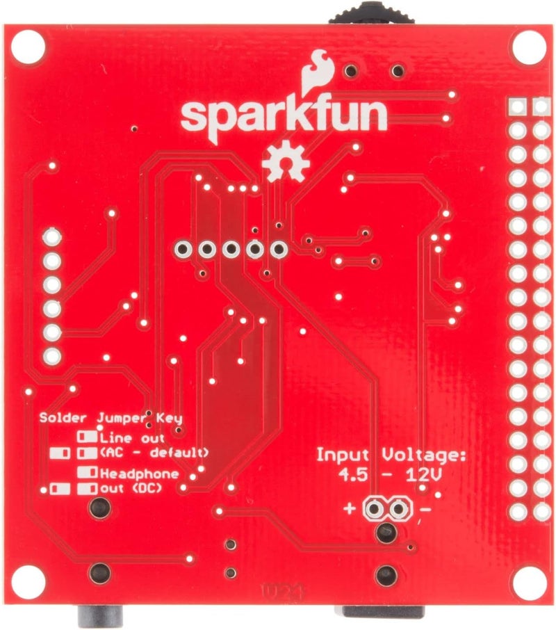 Spark Fun MP3 Trigger - 18 Trigger inputs to Alternate Functions Random & sequential Track Selection Transport Controls Even Volume up/Down Real-Time Volume Control Full-Duplex Serial Control - Image 3